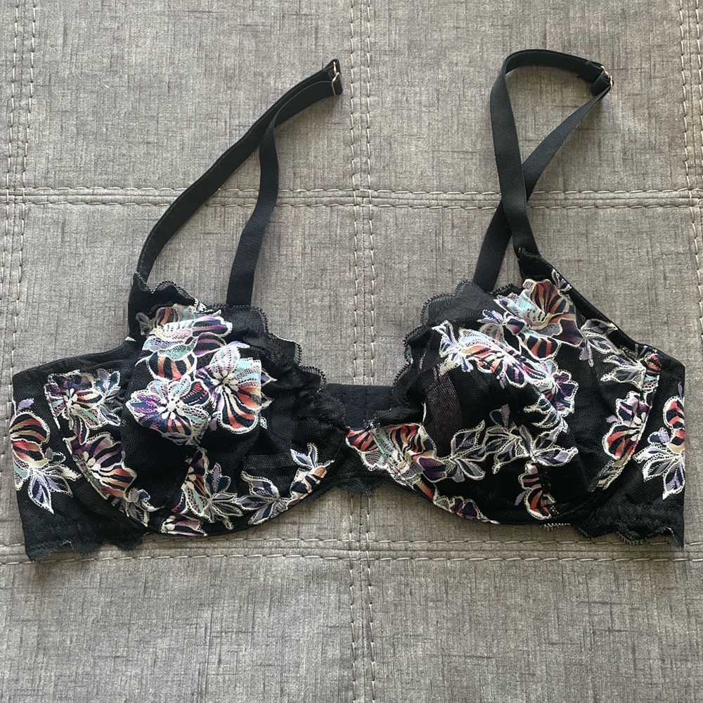 Savage x Fenty Floral Unlined Bra